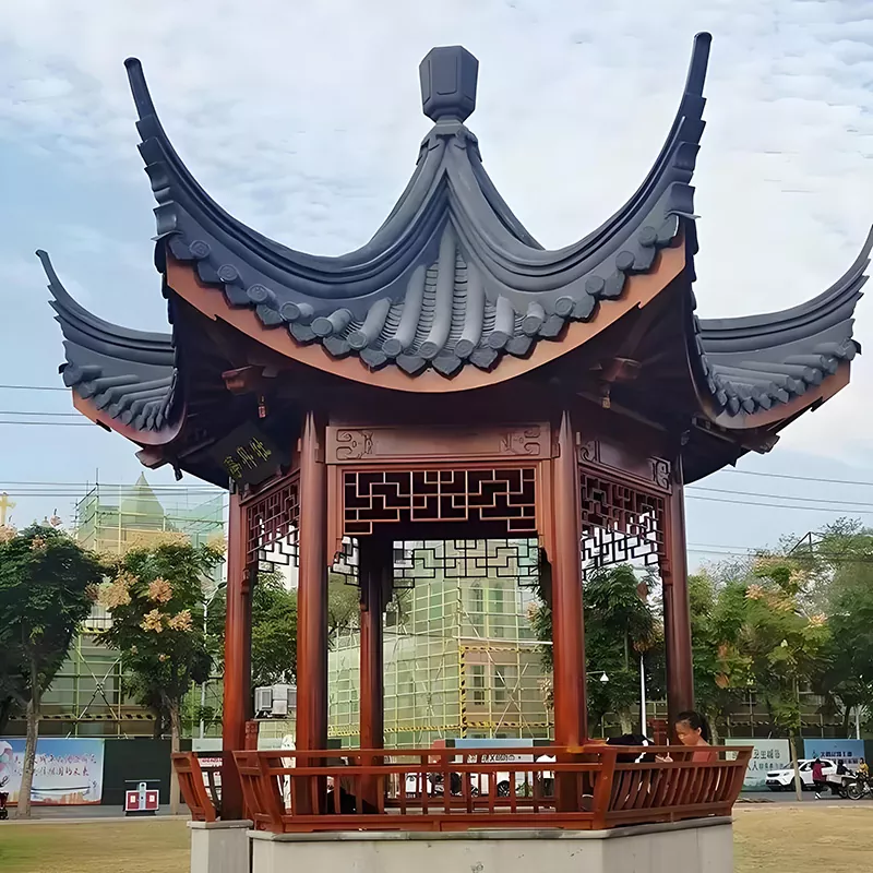 Huizhou tarzı Pavyonlar